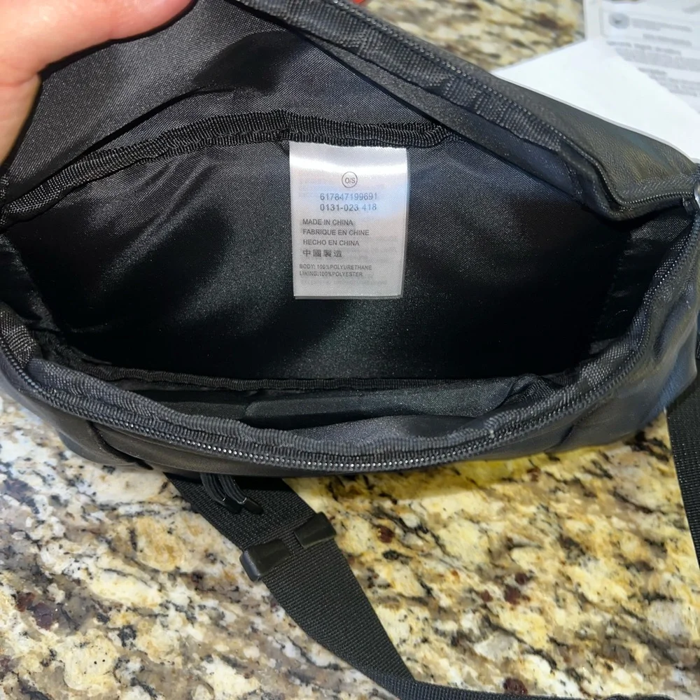 Jordan Black Crossbody Sling Bag